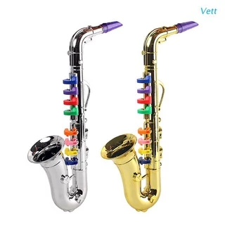 Brinquedo Educativo Para Instrumentos Musicais Simulação 8 Saxofone Trompete