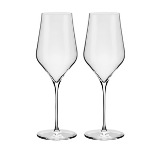 Conjunto C/02 Taças De Cristal Chardonnay 520Ml Classic Dandy Oxford - Transparente