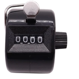 4 Dígitos Contador De Mão Digital Contagem Manual De Temporizador Dedo Clicker