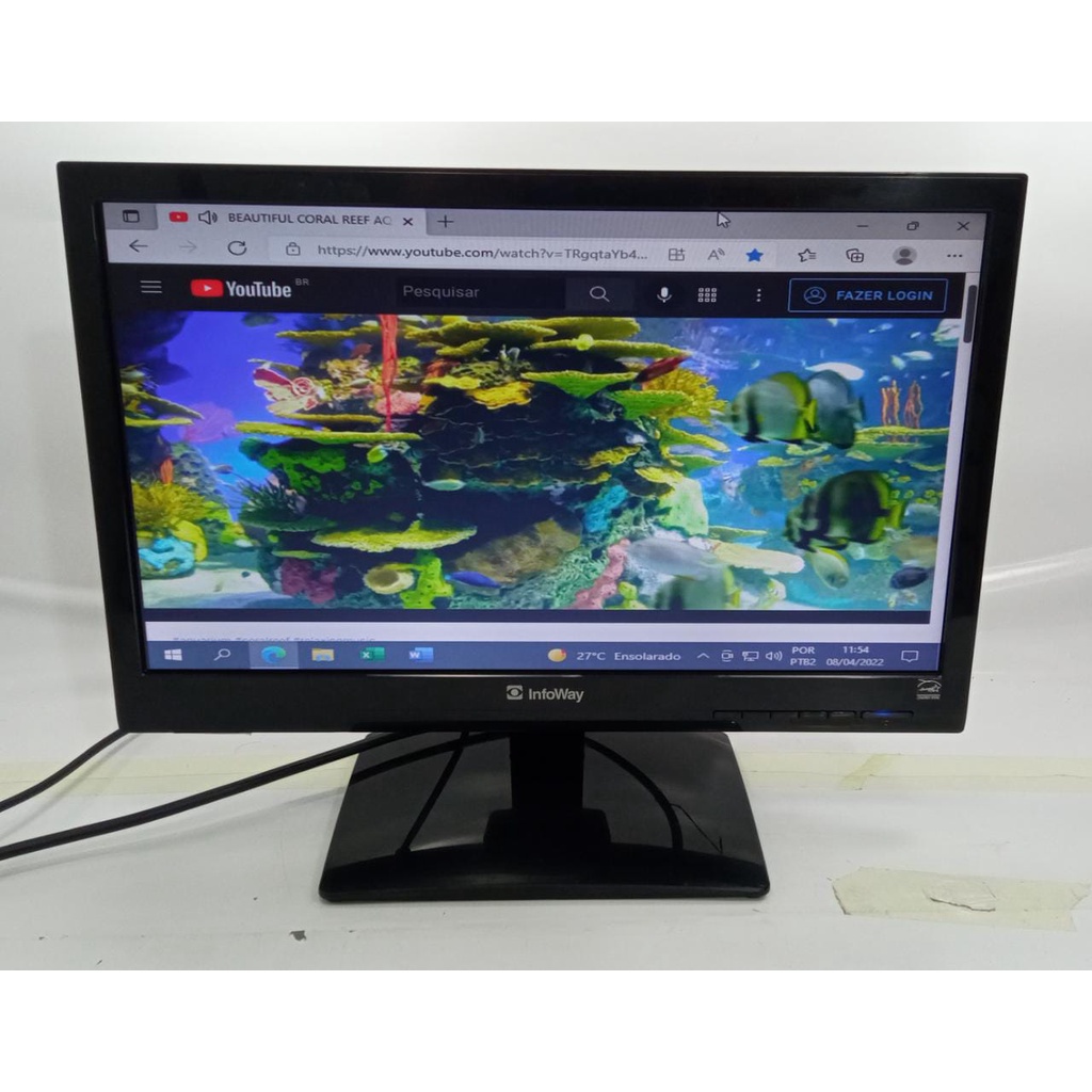 Monitor Led Itautec Infoway 19 Polegadas E1941sx E1941c Z225 Shopee