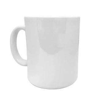 15 Canecas de Porcelana 300 ml Branca Simples ( Não e para Sublimar ) Lettering Promocional