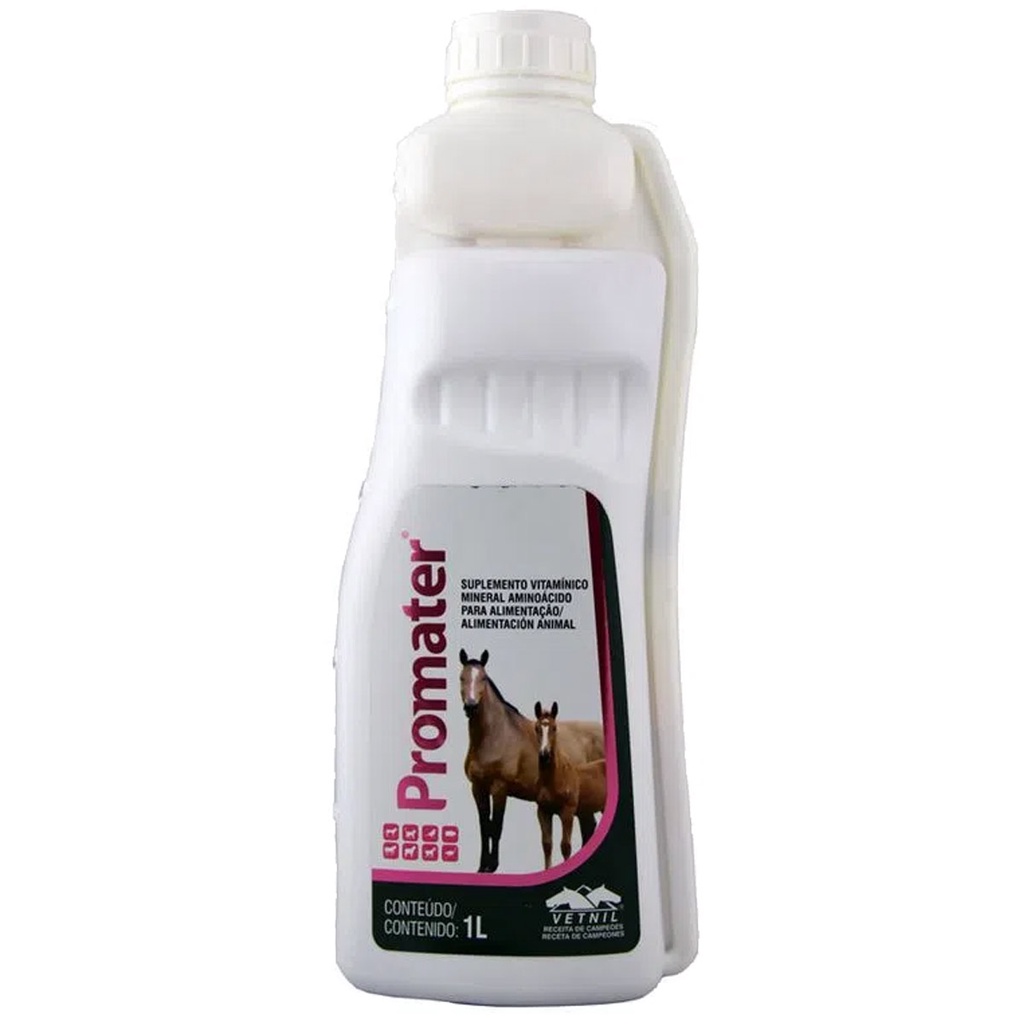 Promater 1 litro Vetnil Suplemento Fertilidade Equinos | Shopee Brasil