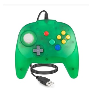 Controle Classico Nintendo 64 Usb Com Fio, Pc,mac E Switch !