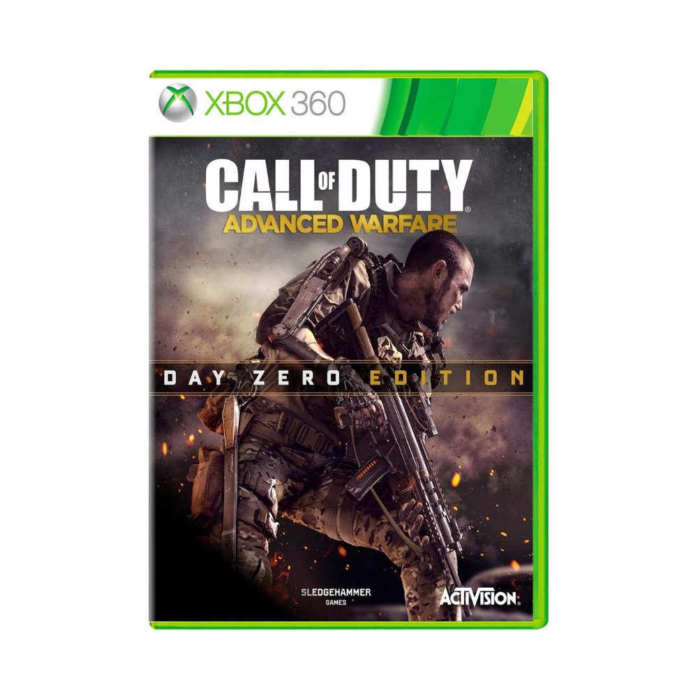 call of duty advanced warfare - edição day zero - xbox 360 usado