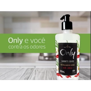 Sabonete Liquido Neutralizador De Odor Cebola, Alho, peixes, tira os cheiros ruins das mãos, limpa e higieniza 500ml