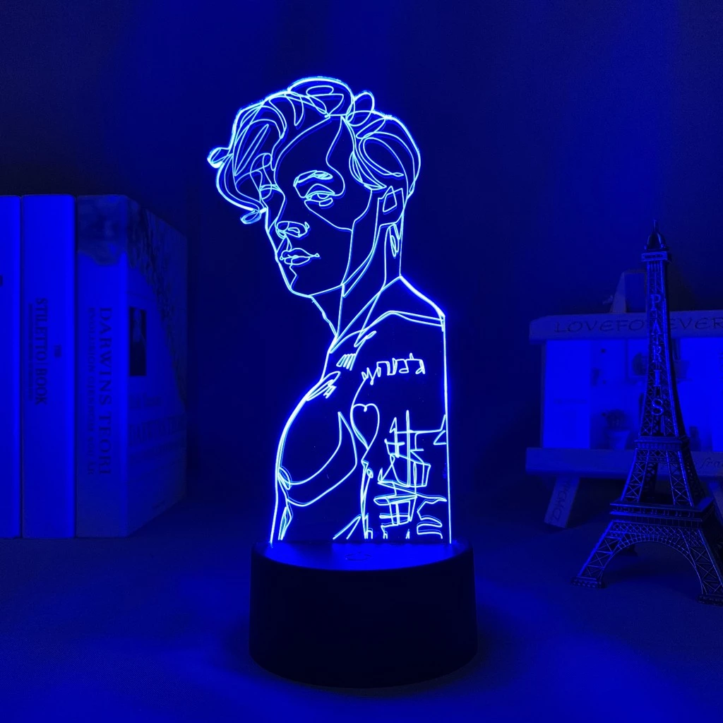 Harry Estilos Figure Lâmpada Led Noturna Jagermeister