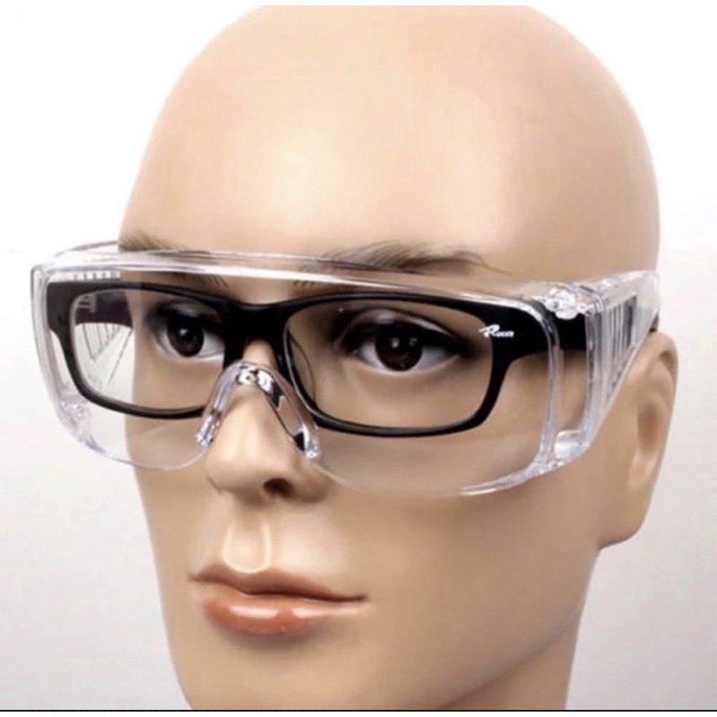 Óculos de proteção sobrepor óculos de grau Shopee Brasil