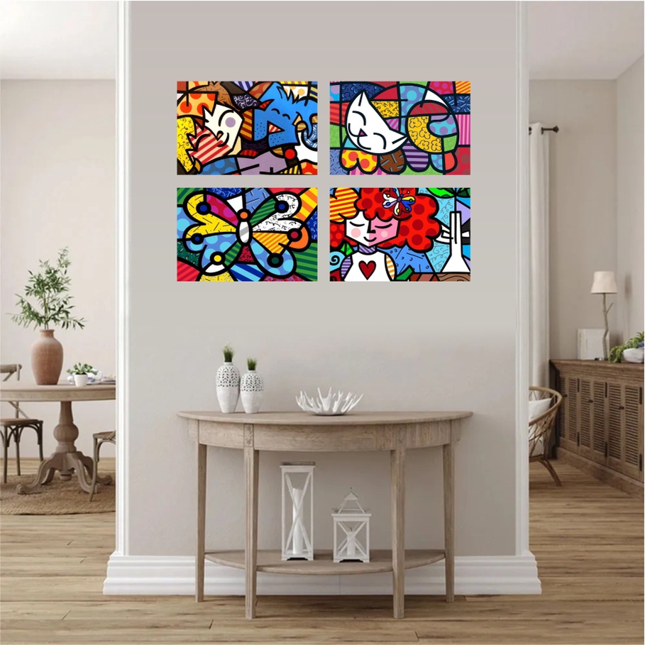Quadro Decorativo ABSTRATO Pvc 2mm | Shopee Brasil