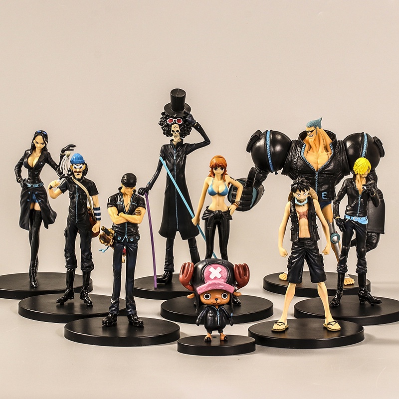 Action figure One Piece com 6 Peças Conjunto