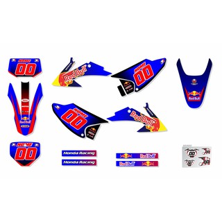 Adesivos Proteção Laminados Moto Trilha Motocross Crf 230 2015 2016 2017  2018 2019 CA-16701