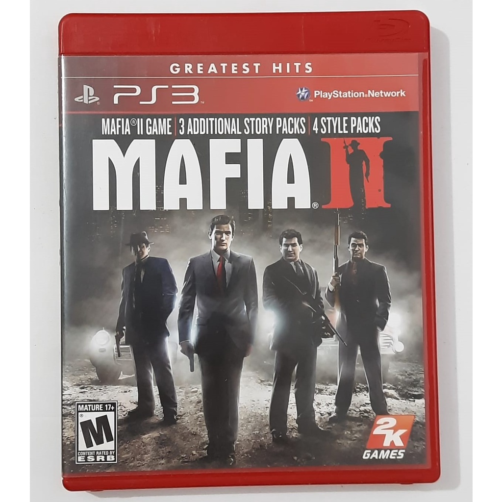 Mafia 2 PS3 Original Em Mídia Física