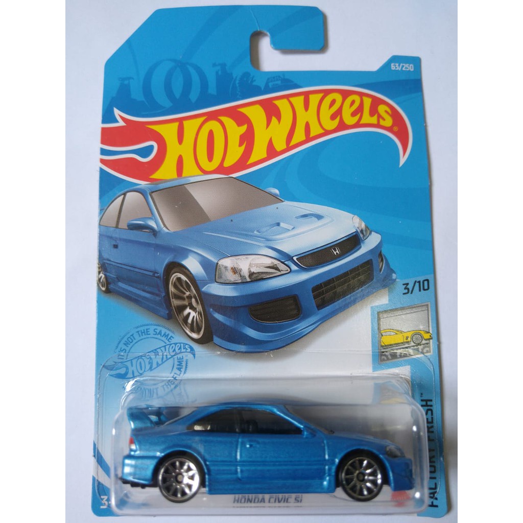 Hot Wheels Honda Civic Si Azul Factory Fresh GRY27 JDM Shopee