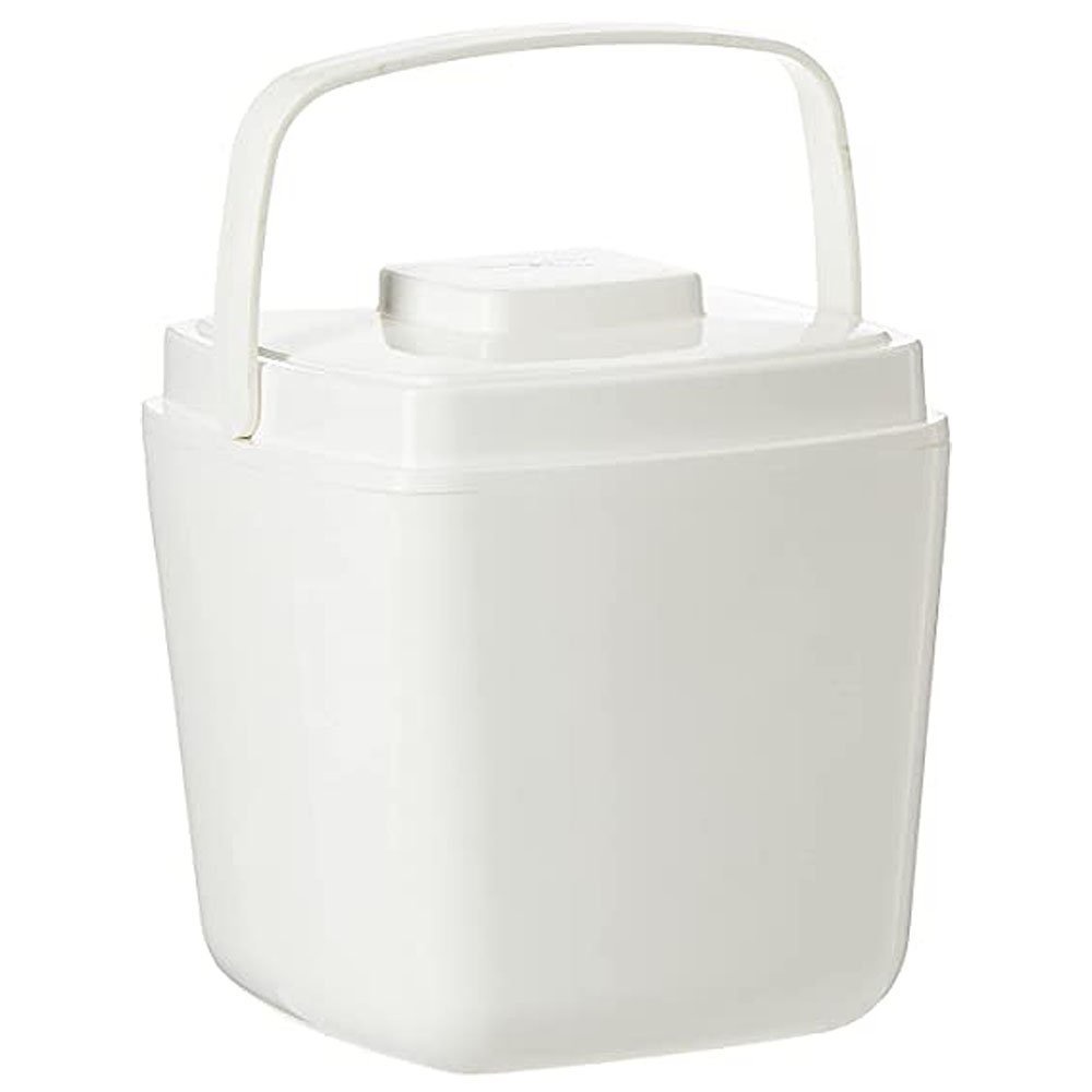 Porta Gelo Branco Ice Bucket Alça Retrátil 1L Invicta | Shopee Brasil