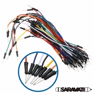 Kit 65 Jumpers para Protoboard - Macho / Macho