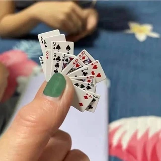 Mini poker super Pequeno Viagem Cartas Paródia Presentes Interessante Brinquedos