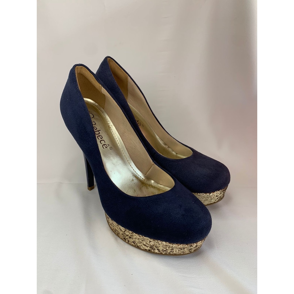 Sapato meia store pata azul royal