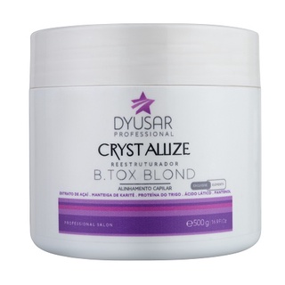 B.tox de Cristal alinhador e restruturador blond 500g Dyusar
