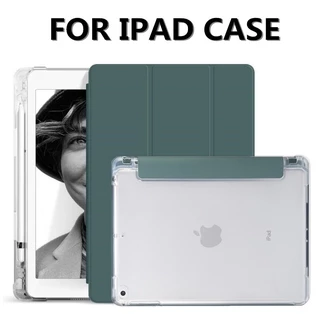 Caso Ipad Air 4 8th Gen Pro 11 2020 2021 10.2 7th 2018 2017 9.7 Mini 6 2021 Pro 11 10.5 Ar 3 4 Stand Capa Com Suporte Do Lápis Ipad 5 6 7 Geração