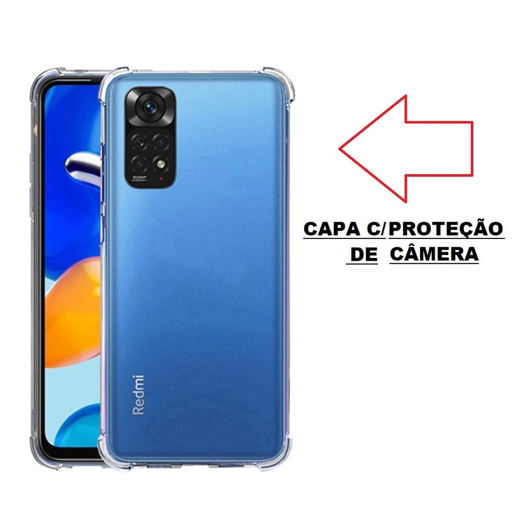 Capa Case Capinha Xiaomi Mi 11t E Mi 11t Pro - 4em1 Anti Impacto