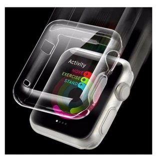 Capa Case FECHADA Silicone Tpu Apple Watch Series 1 2 3 4 2mm Apple Watch 1,2,3,4, 5, 6, IWO8, IWO13, IWO12 LITE, W26, X7, HW18 HW19, w37 NOS TAMANHOS 38, 40, 42 E 44