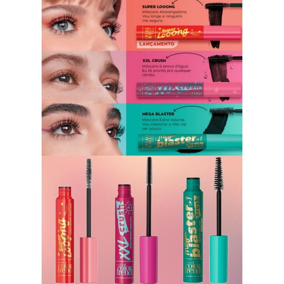 Mascaras para cilios avon color trend Shopee Brasil