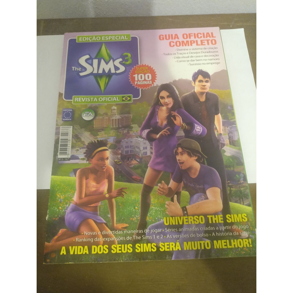Revista The Sims 3 - Guia Completo - GAMES E CONSOLES - GAME PC