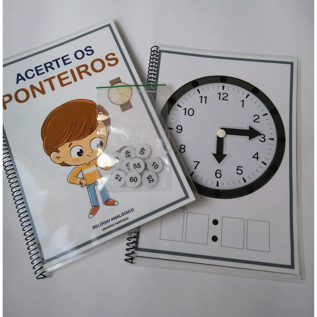 Relógio Interativo - Materiais Pedagógicos