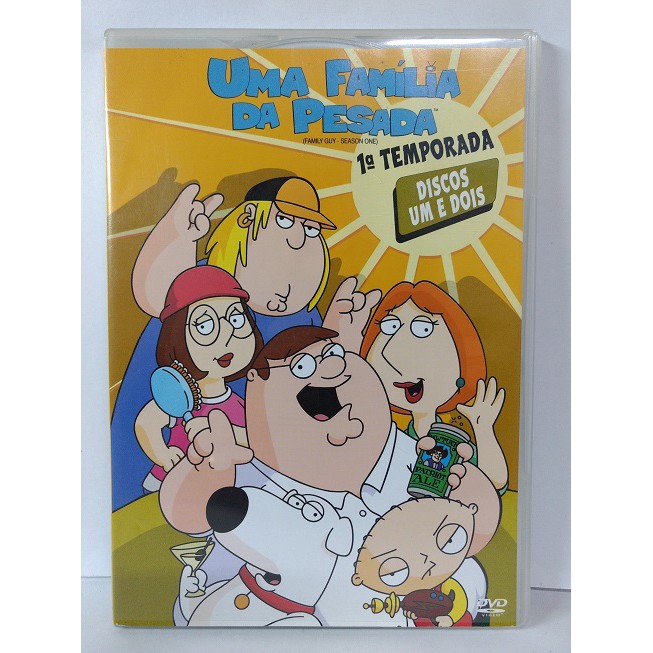 Dvd Uma Família Da Pesada - 1ª Temporada - Discos 1 E 2 - Original ...