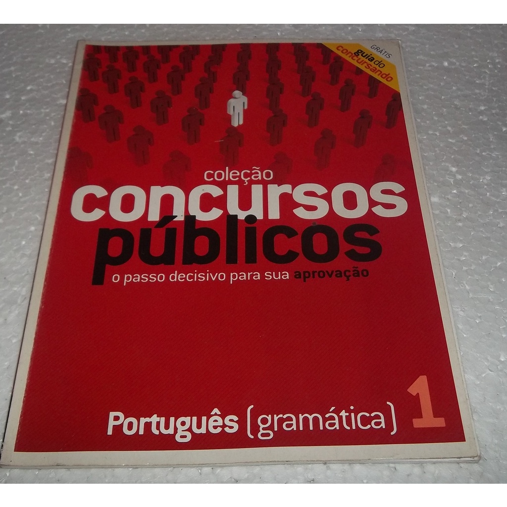 Livro Coleção Concurso Públicos - Português ( gramática) | Shopee Brasil