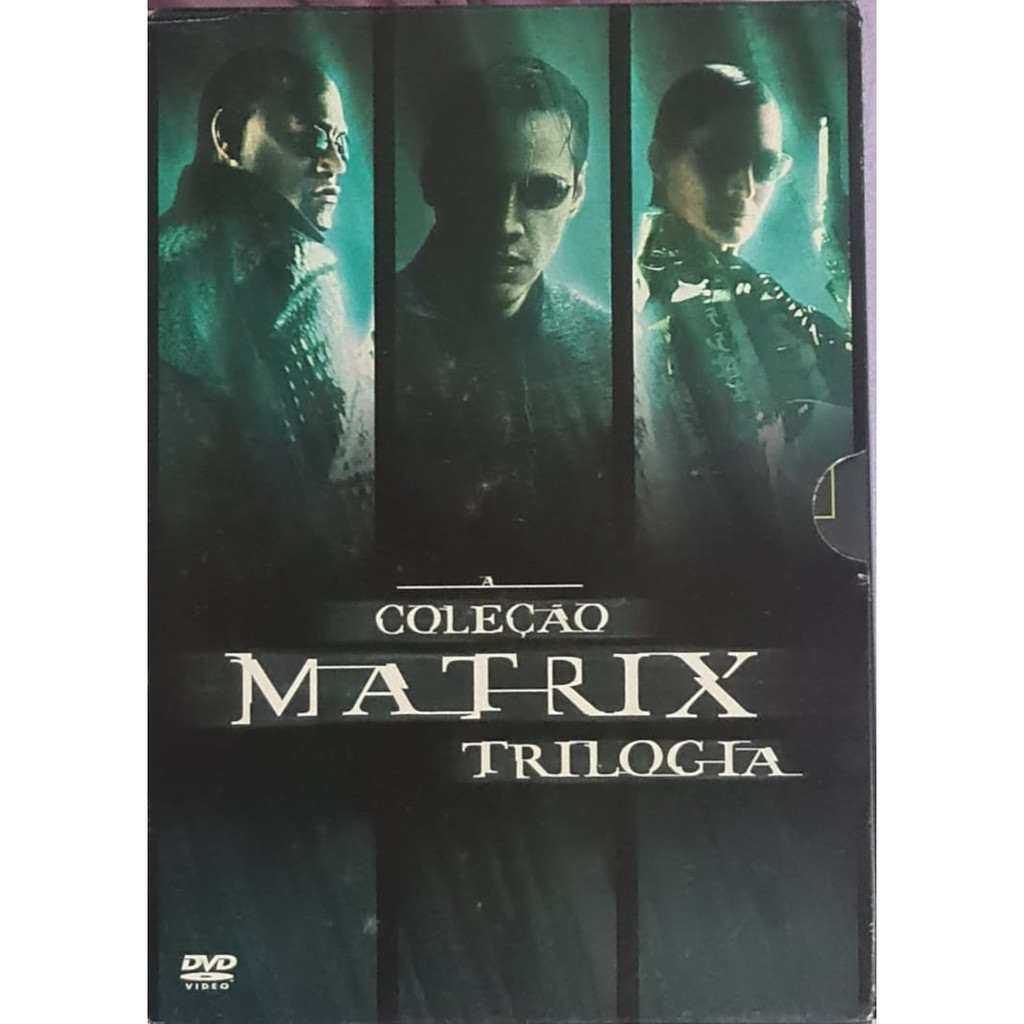 DVD Matrix trilogia original | Shopee Brasil