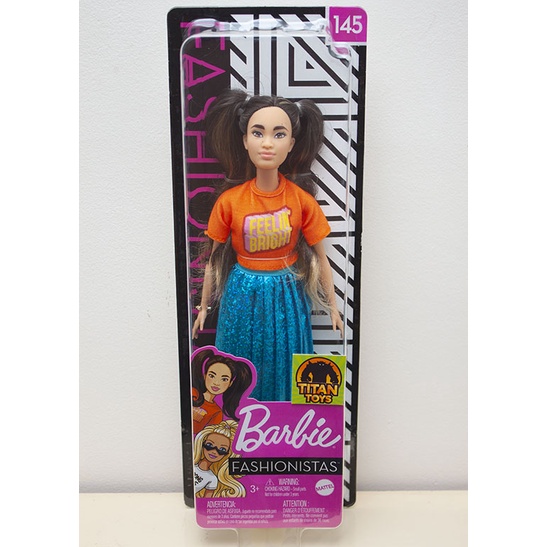 Barbie fashionista 145 hot sale