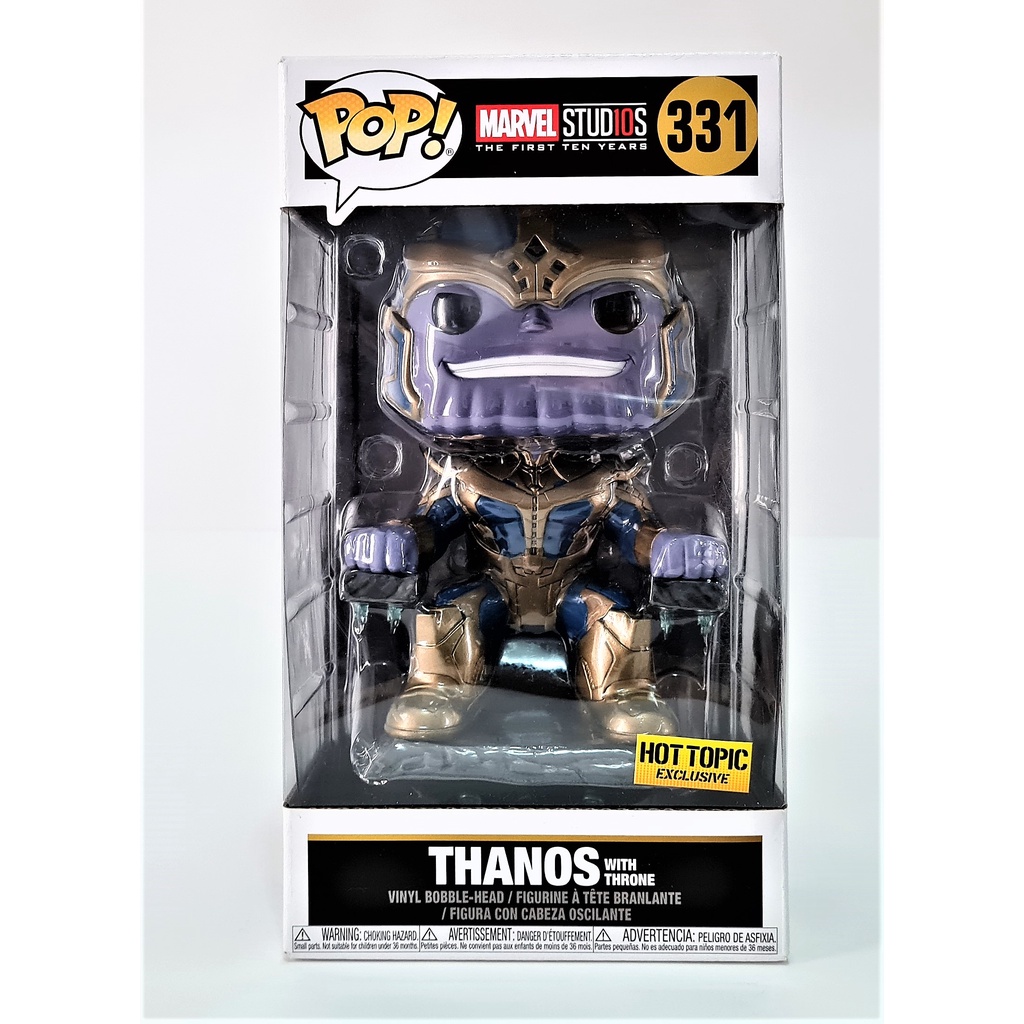 Funko POP! Marvel - Thanos with Throne #331 Hot Topic Excl - 8 Inch main image 1