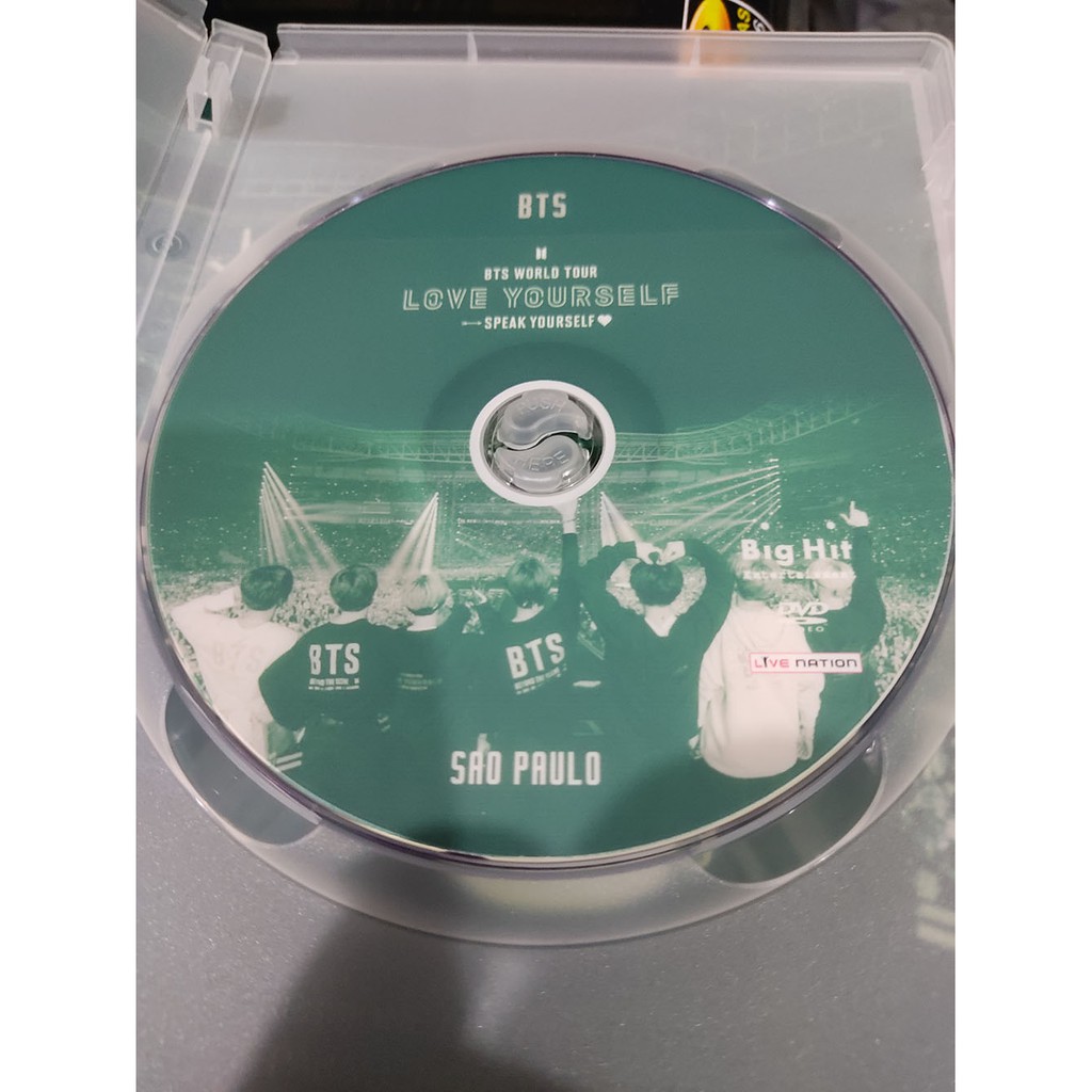 DVD BTS - Love Yourself Tour Speak Yourself São Paulo 2019