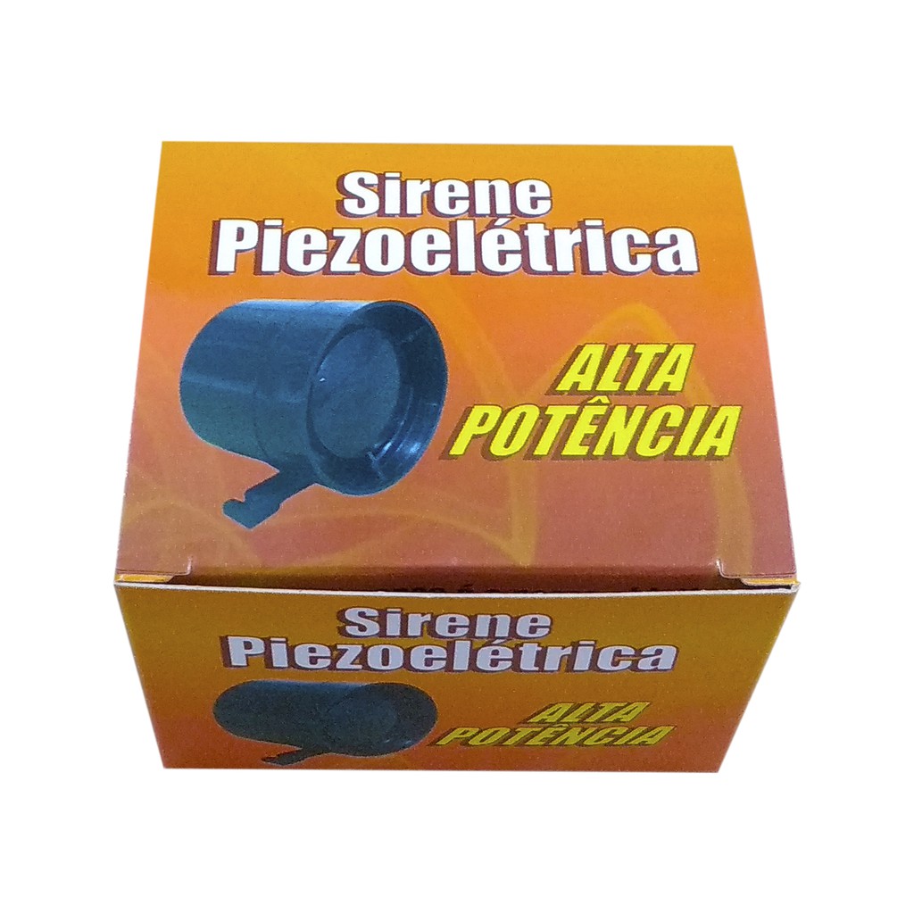 Sirene Universal Automotiva E Residencial 6 Tons