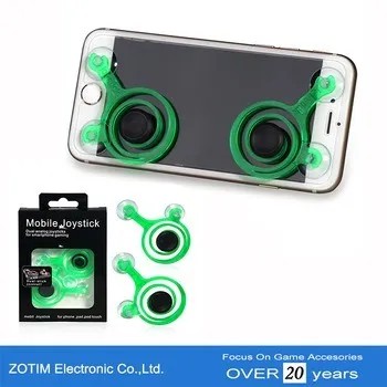 Mini Mobile 2 Unidades Joystick Controle Celular Android Verde --