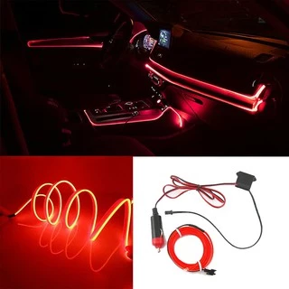 Led Neon Luz Painel de Carro Acabamento Interno Interior Veículo