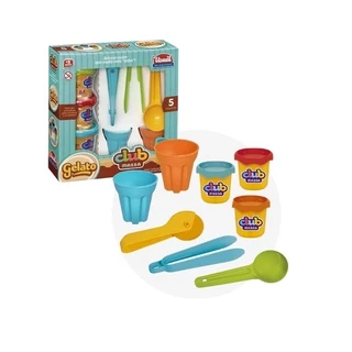 Kit de Massinha Mini Gelato com Moldes e Acessórios  Usual em Oferta na Shopee