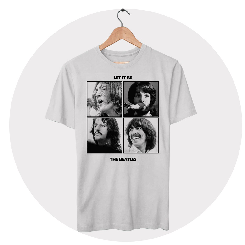 The Beatles Let It Be Camiseta De Manga Corta