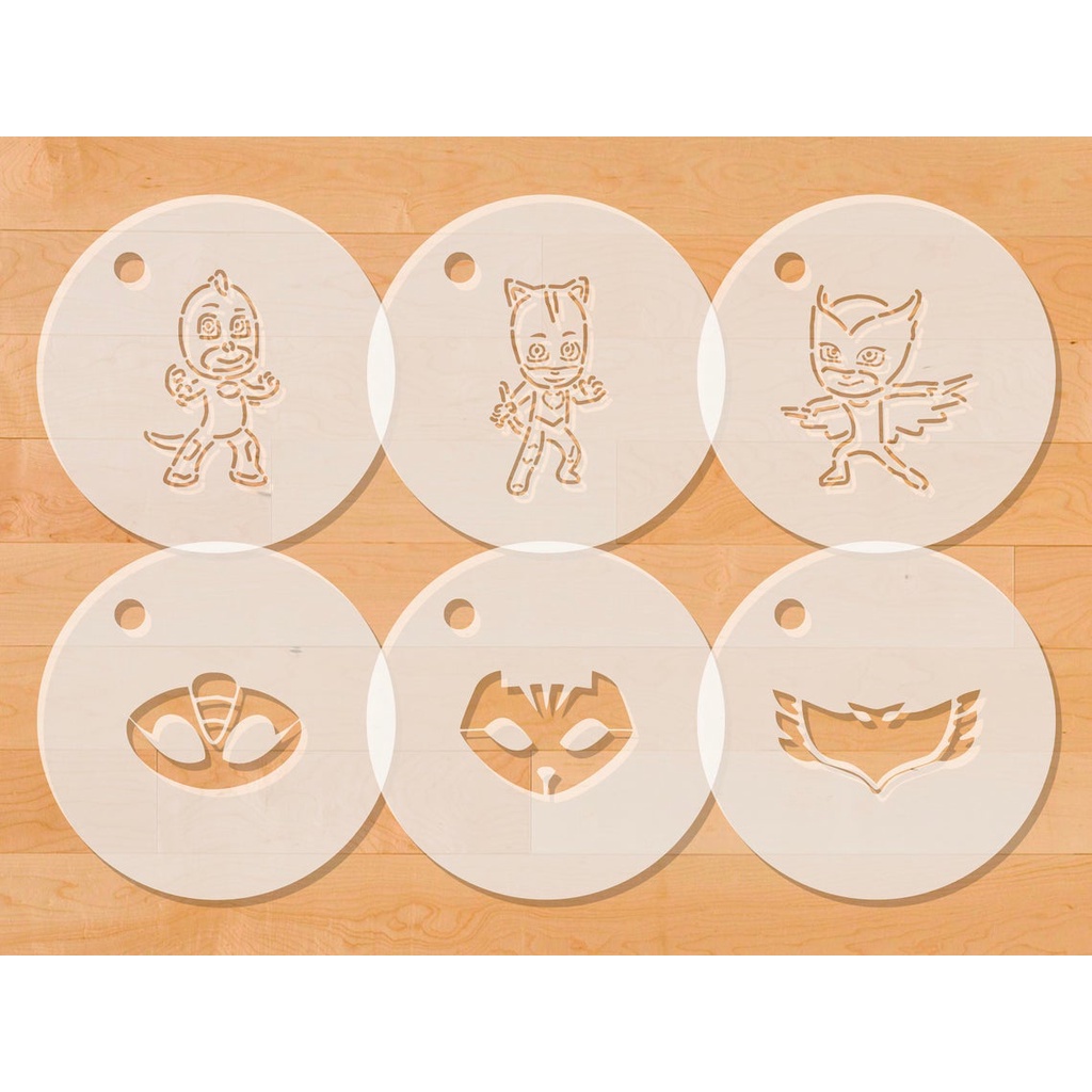 Kit de Stencil - PJ Masks | Shopee Brasil