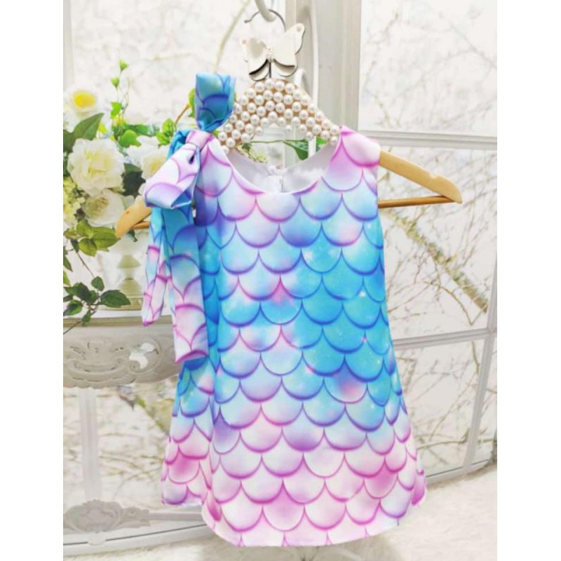 Vestido escama sale de sereia