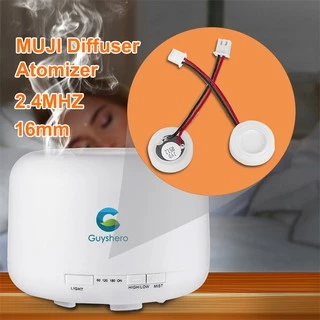Difusor 2.4MHZ De 16mm De Substituição De Peças De Reposição Nebulizador De Chapas De Névoa Acessórios Do Umidificador Atomizador