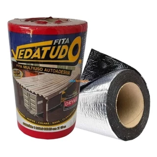 Manta Asfaltica Auto Adesiva Aluminizada 20 Cm X 10 Mt Dryk