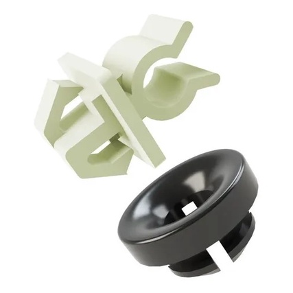 Grampo Presilha Suporte Vareta Do Capô Honda Civic Fit Crx 2 Pçs