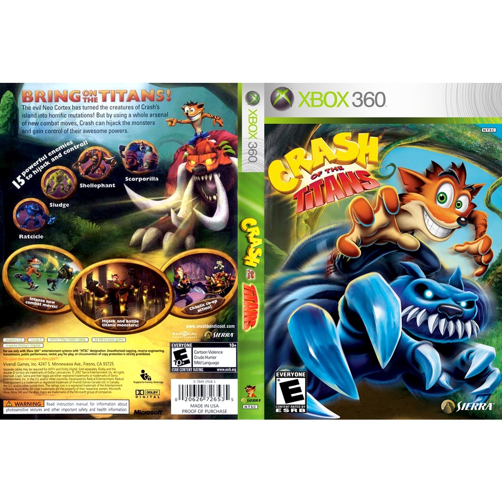 Crash of the Titans - Xbox 360 