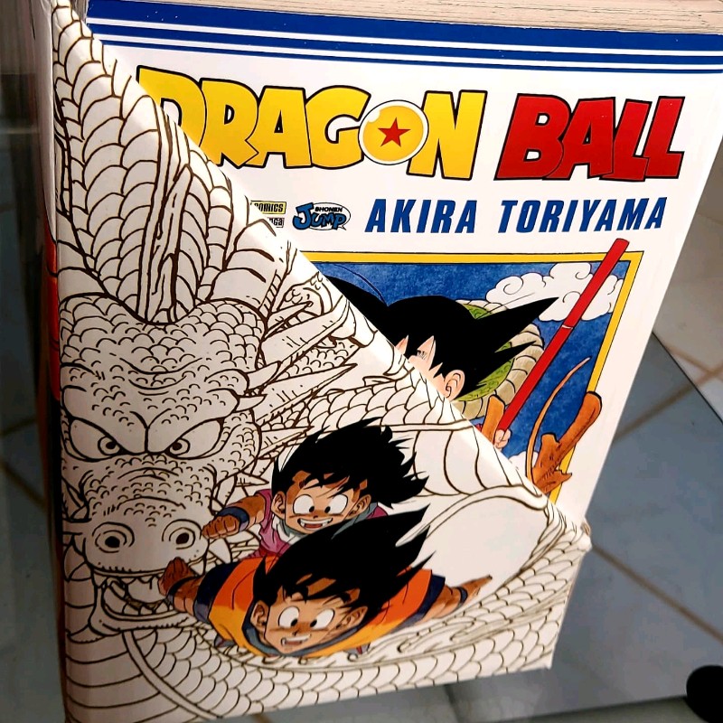BOX - Dragon Ball - Completo 42 Volumes. (Papel Jornal)
