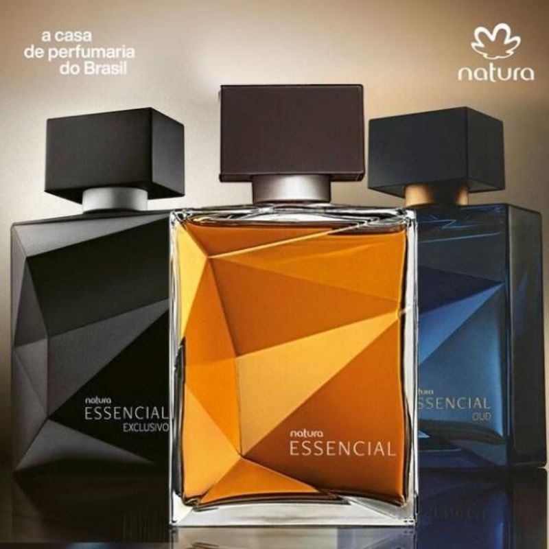 NATURA Essencial Masculino 100ml 3,4 oz perfume desodorante Essencial Oud  Desodo