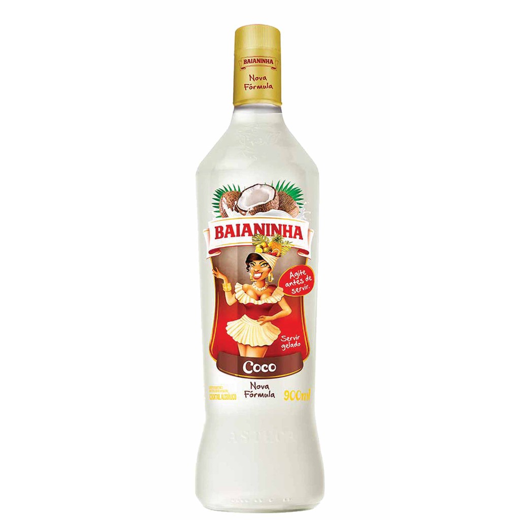 Batida Baianinha Coco 900 ml bebida