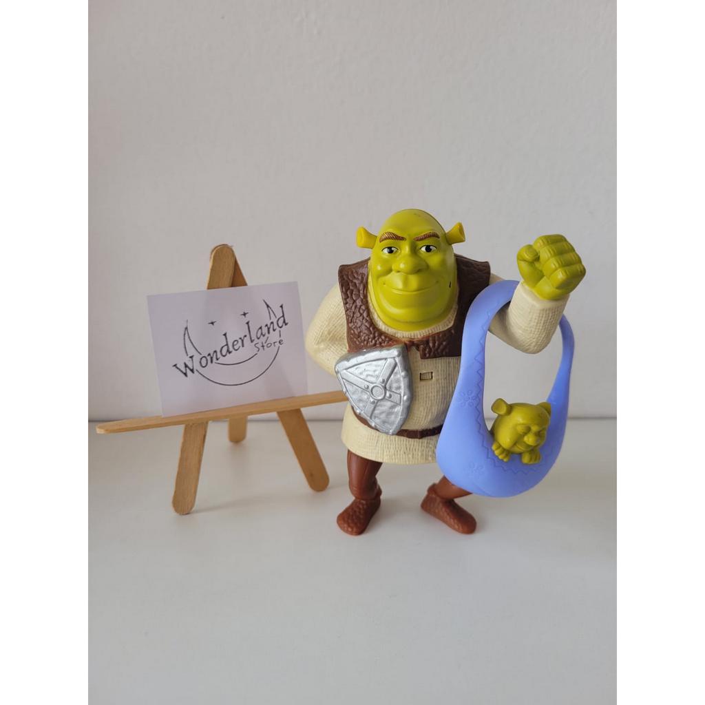 Boneco Shrek Ogro Verde Pai Guerreiro Shurek Sherek McDonalds McD 2019