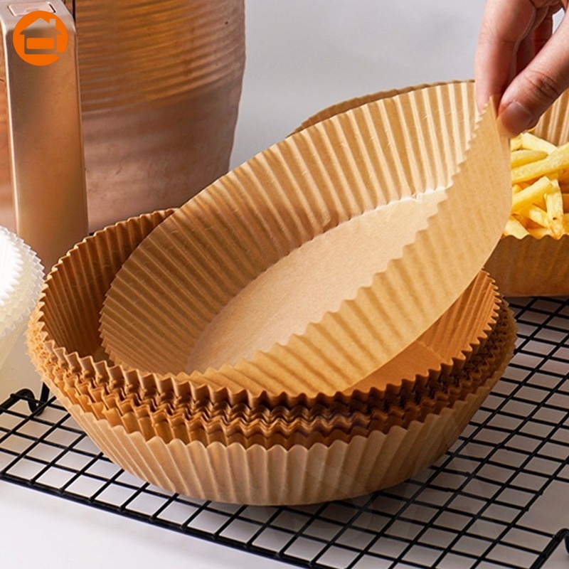 Forma De Papel Para Airfryer C/10 Unidades Anti Gordura