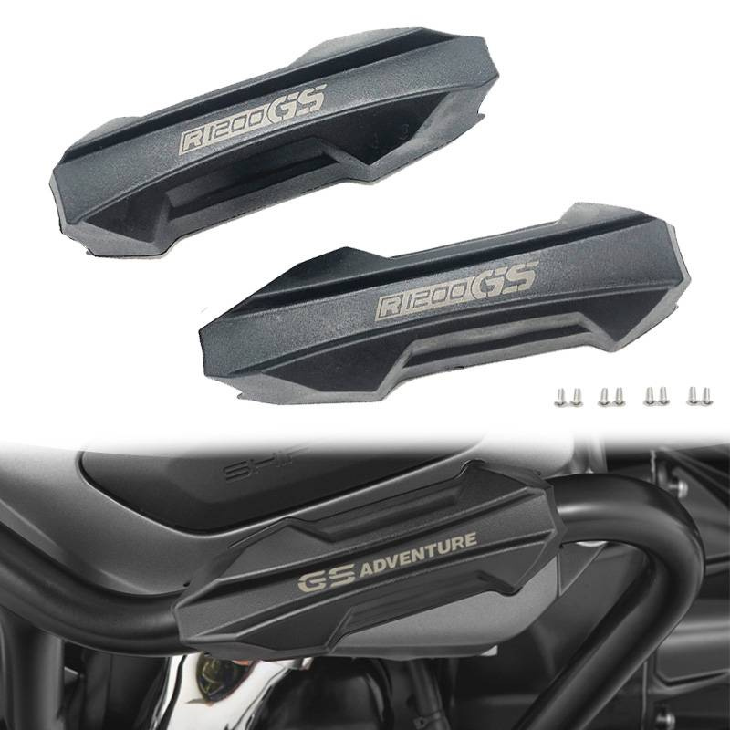 Protectores De Motor Para Moto BMW GS (R1250, R1200, F900, F850, Etc.) - ABS + Aluminio, 2 Piezas, Colores Negro, Rojo, Plateado...